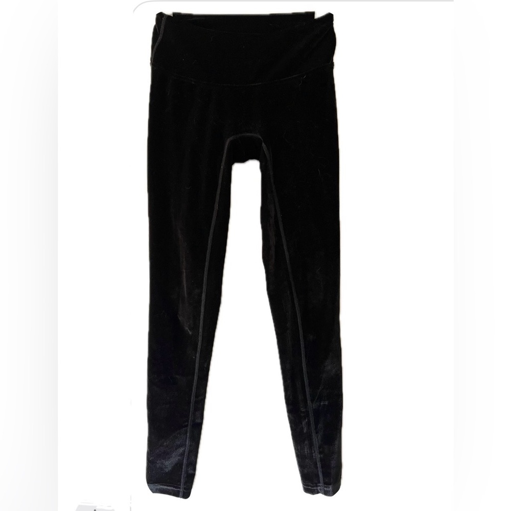 Velvet leggings
